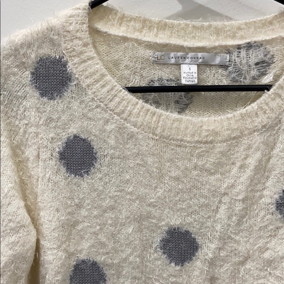 Lauren Conrad- polka dot sweater - Picture 2 of 2